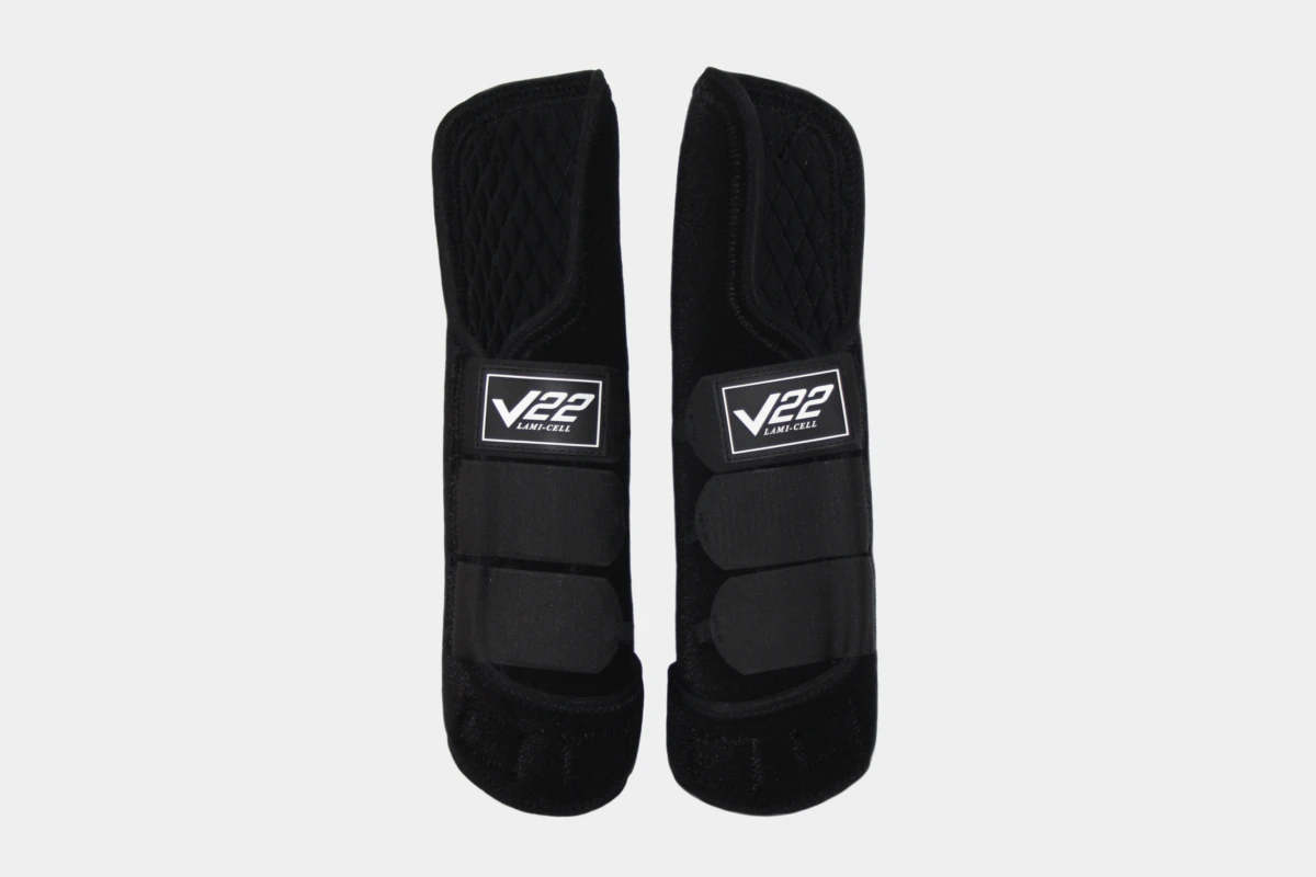 Lami-Cell - FG Ventex 22 Ultimate Knee Boots, Knieschoner, black, schwarz Lami-Cell - FG Ventex 22 Ultimate Knee Boots, Knieschoner, black, schwarz