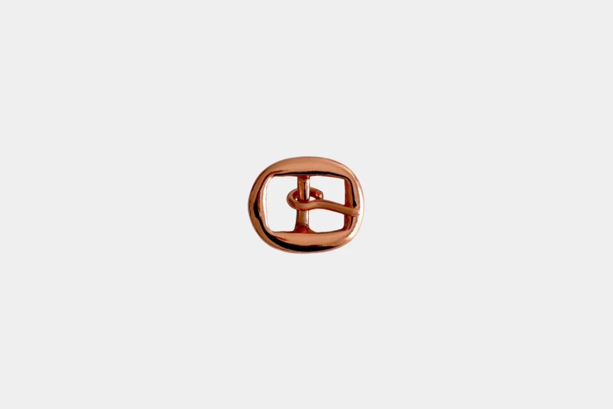 Cattlemans, GVR - Buckle rose gold standard round, Kehlriemen, throat, Stahl, steel, Rosegold Cattlemans, GVR - Buckle rose gold standard round, Kehlriemen, throat, Stahl, steel, Rosegold