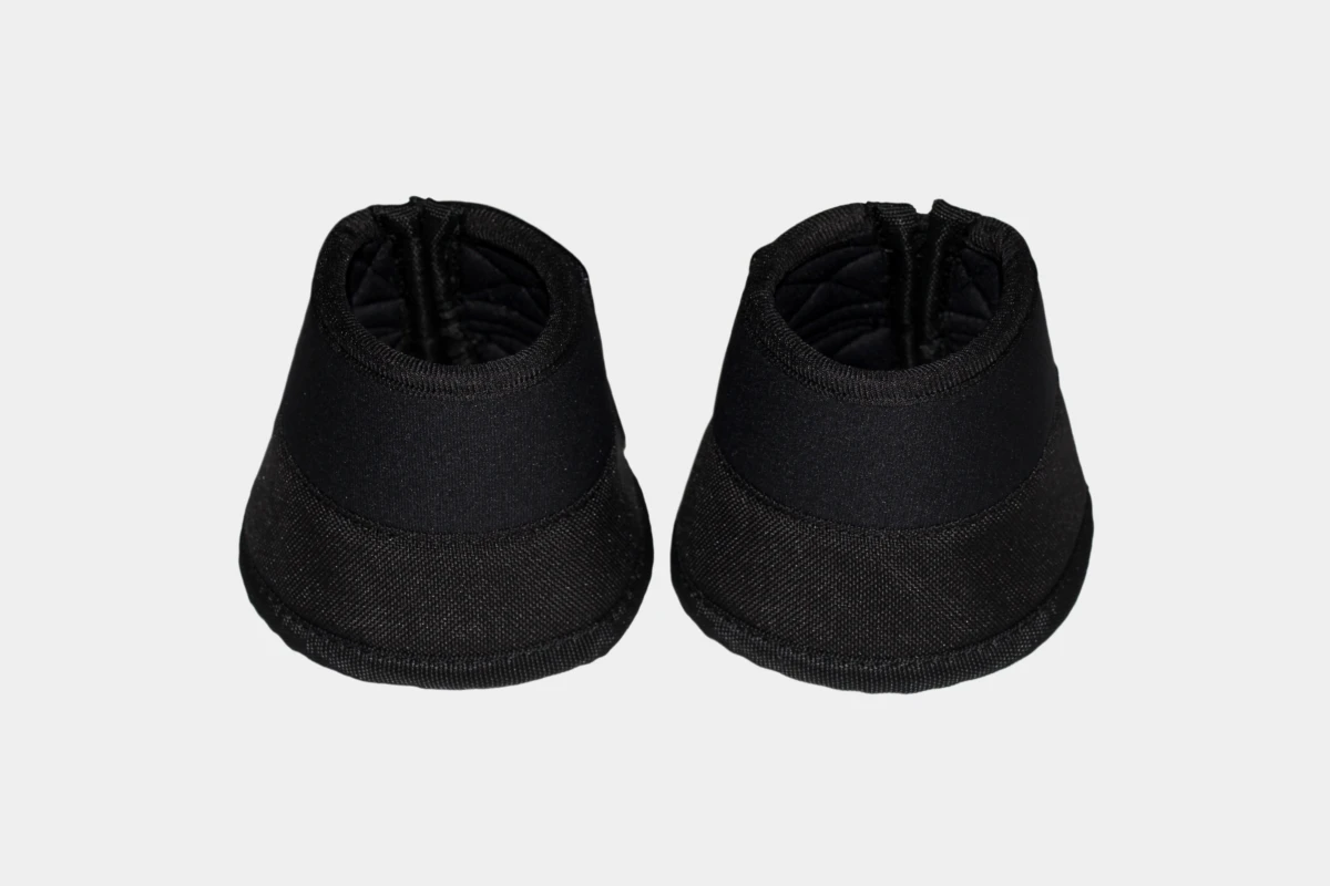 Cattlemans, GVR - Hufglocken mit Canvas verstärkt, bell boots, Neopren, black, schwarz Cattlemans, GVR - Hufglocken mit Canvas verstärkt, bell boots, Neopren, black, schwarz