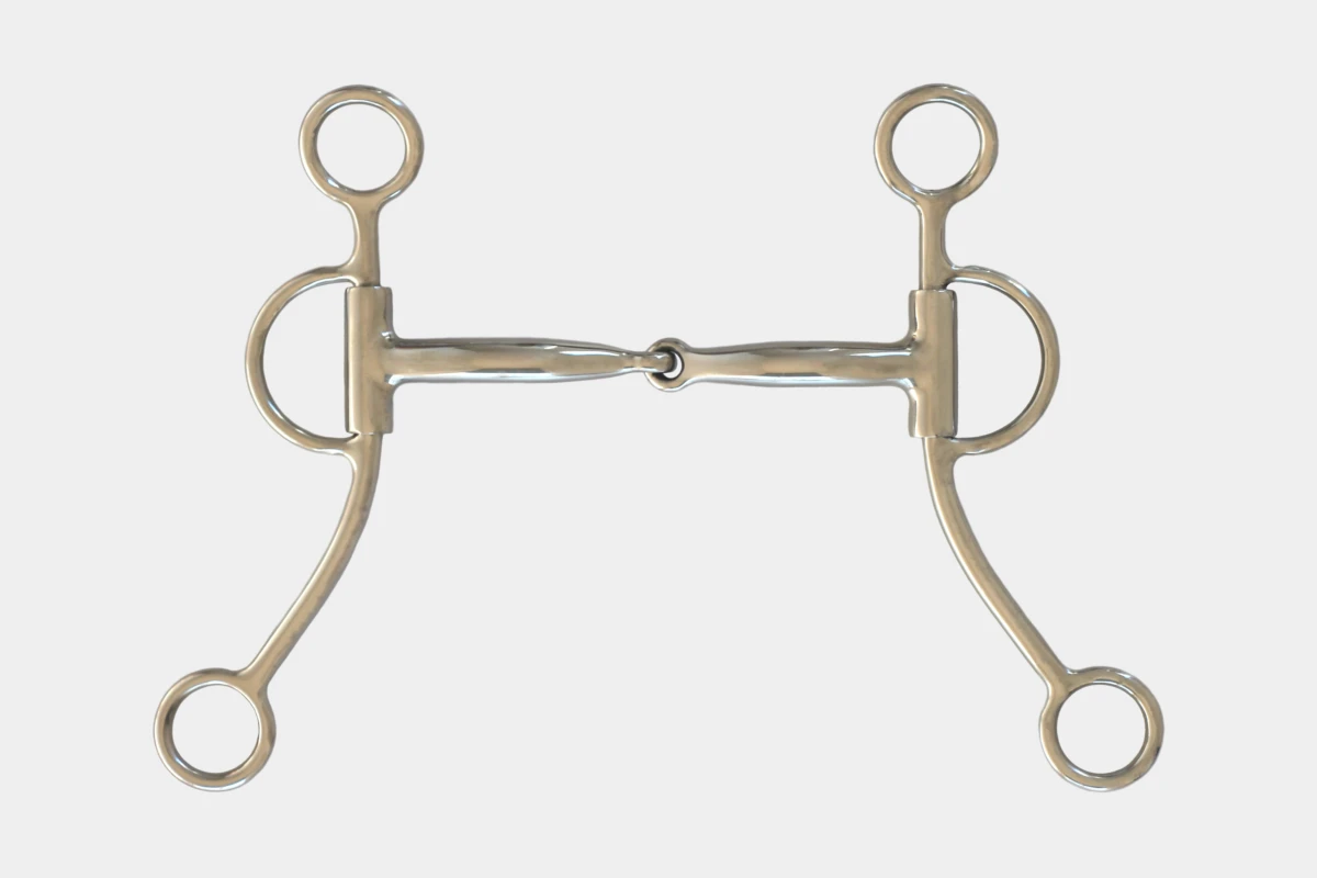 Pro Stuff - Snaffle Bit ohne Kupfereinlagen, long shanks, without copper, stainless steel, Edelstahl Pro Stuff - Snaffle Bit ohne Kupfereinlagen, long shanks, without copper, stainless steel, Edelstahl