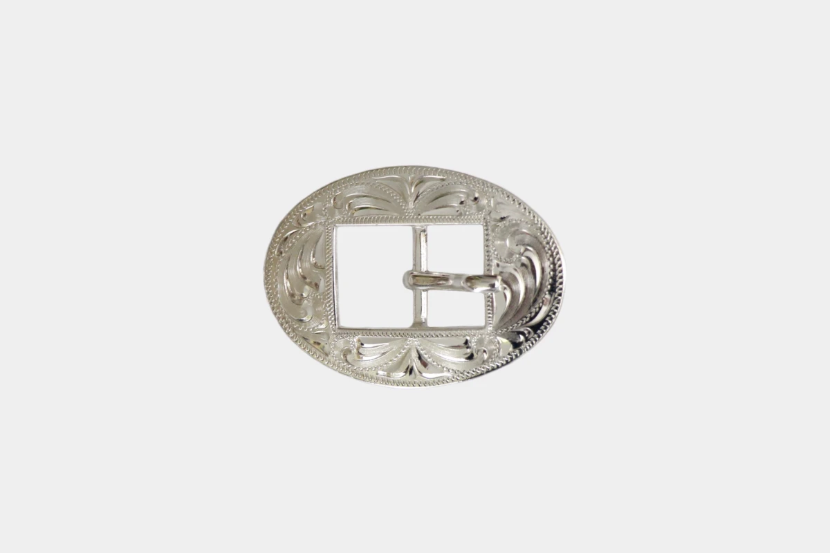 Hansen silver buckle oval, Schnalle, Silber Hansen silver buckle oval, Schnalle, Silber