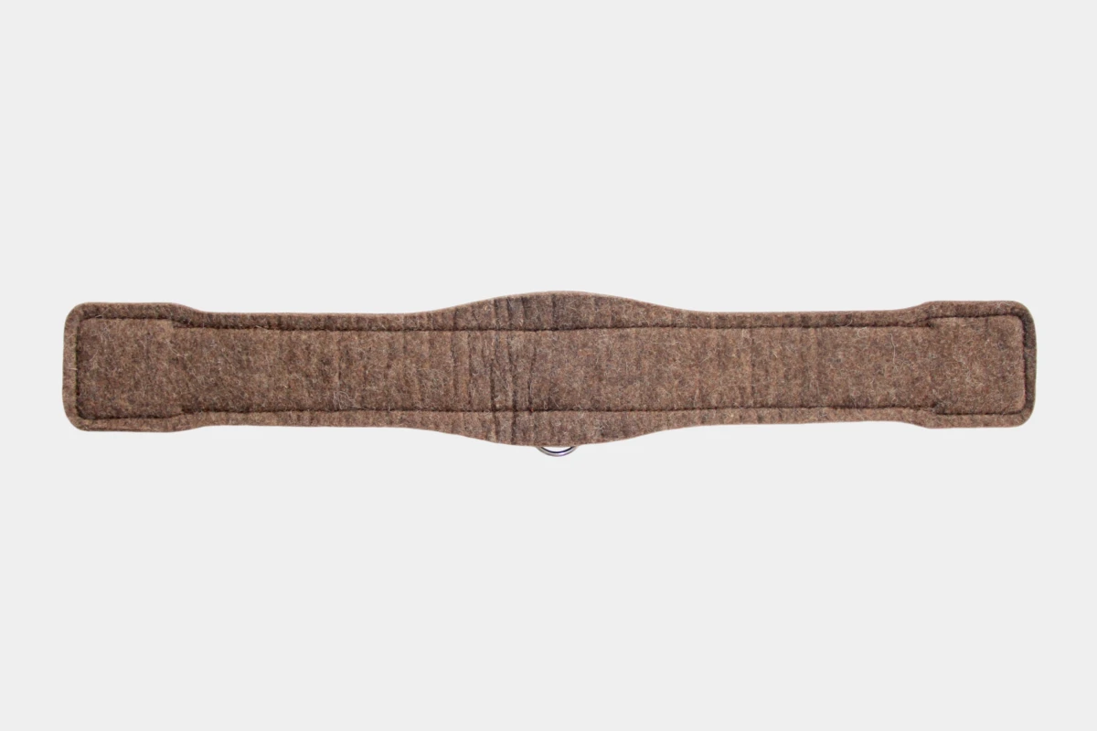 Horse Gear - Westernsattelgurt Wollfilz Pro Reiner naturbraun, saddle girth, wool felt, brown Horse Gear - Westernsattelgurt Wollfilz Pro Reiner naturbraun, saddle girth, wool felt, brown