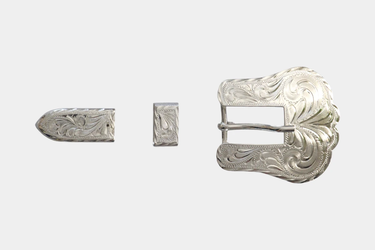Hansen silver buckle set Sidney, Silber Hansen silver buckle set Sidney, Silber