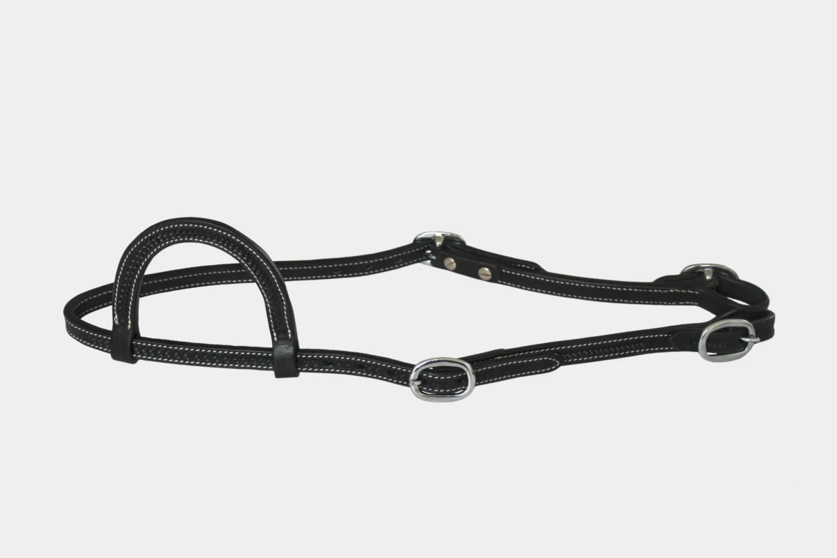 Cattlemans, GVR - Einohr buckle end grain tooling, Westerntrense, Quarter Horse, one ear, black Cattlemans, GVR - Einohr buckle end grain tooling, Westerntrense, Quarter Horse, one ear, black