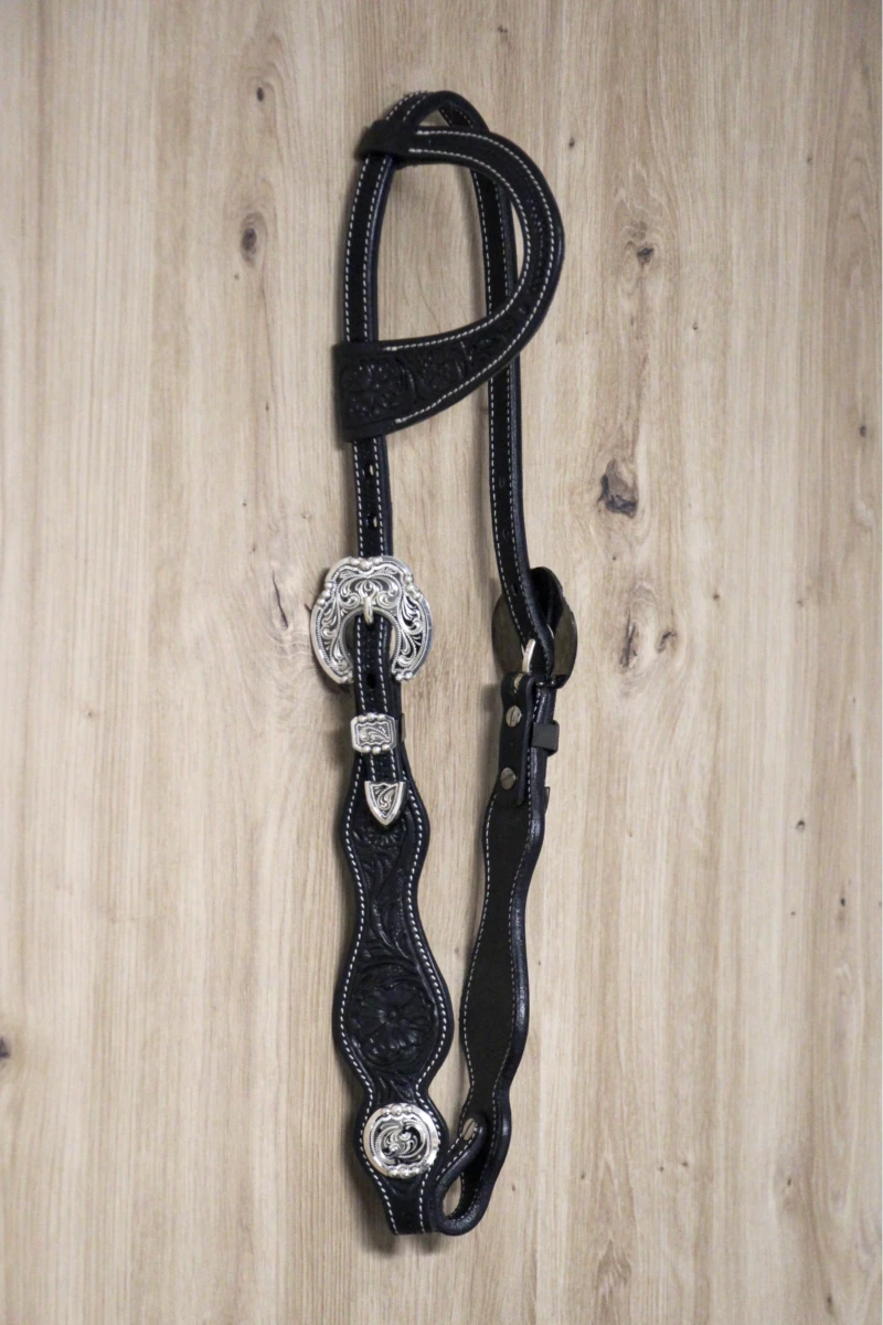 Custom made silver one ear (SE007)