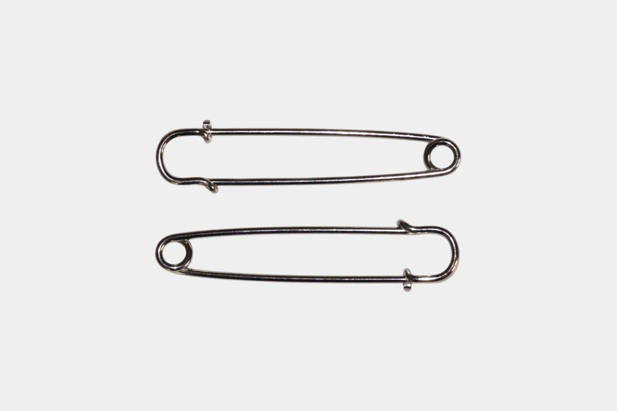 Sicherheitsnadel für Startnummern, Turnier, Show, safety pin