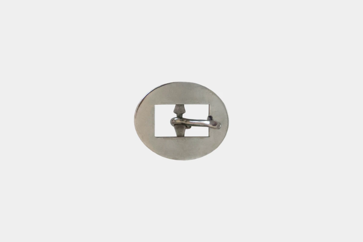 Cattlemans, GVR - Buckle standard flat, Kehlriemen, throat, Schnalle, stainless steel, Edelstahl Cattlemans, GVR - Buckle standard flat, Kehlriemen, throat, Schnalle, stainless steel, Edelstahl
