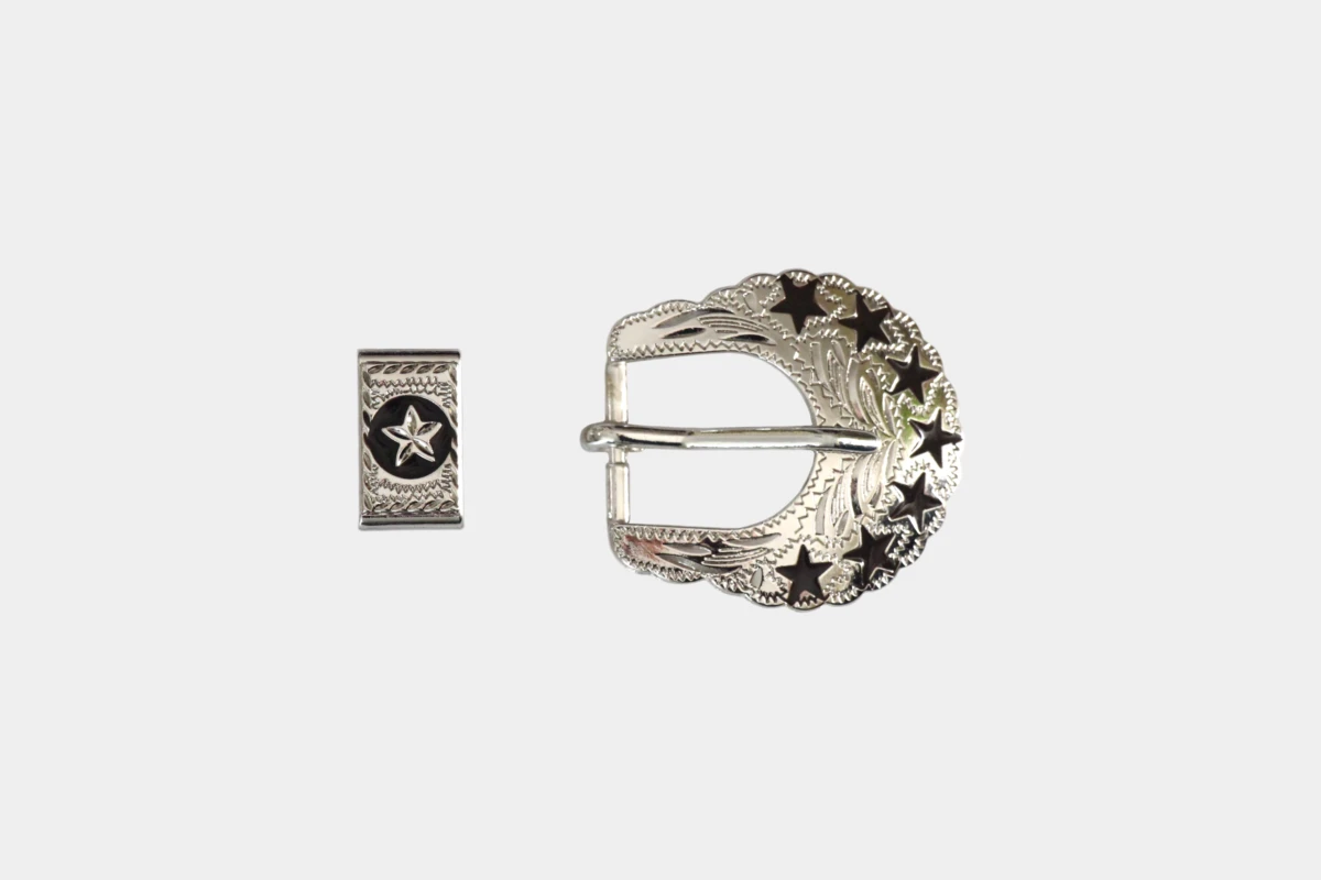 Cattlemans, GVR - Buckle set stars, loop, Schnalle, Sterne Cattlemans, GVR - Buckle set stars, loop, Schnalle, Sterne