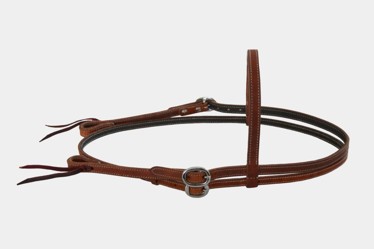 Cattlemans, GVR - Stirnband mit Lederbaendchen, Westerntrense, Quarter Horse, sadesa leather, leder, browband, harness Cattlemans, GVR - Stirnband mit Lederbaendchen, Westerntrense, Quarter Horse, sadesa leather, leder, browband, harness