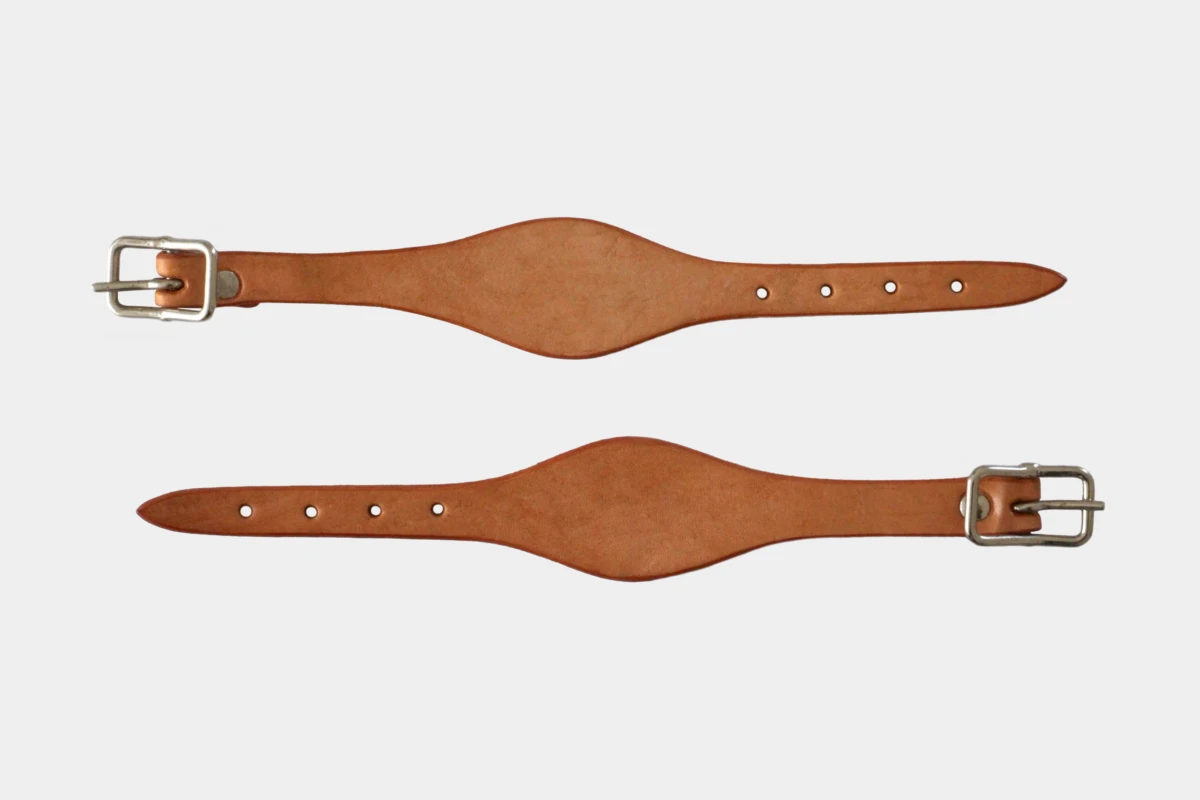 Fenderriemen - Hobble Straps aus Leder, leather, hell, light Fenderriemen - Hobble Straps aus Leder, leather, hell, light