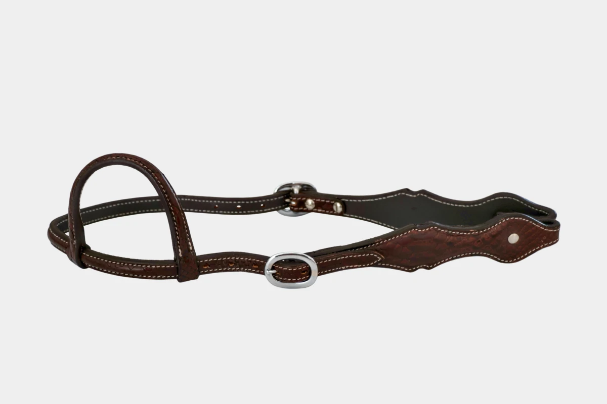 Cattlemans, GVR - Einohr scalloped sting Snake Collection, Show, Westerntrense, Quarter Horse, one ear, dark chestnut Cattlemans, GVR - Einohr scalloped sting Snake Collection, Show, Westerntrense, Quarter Horse, one ear, dark chestnut