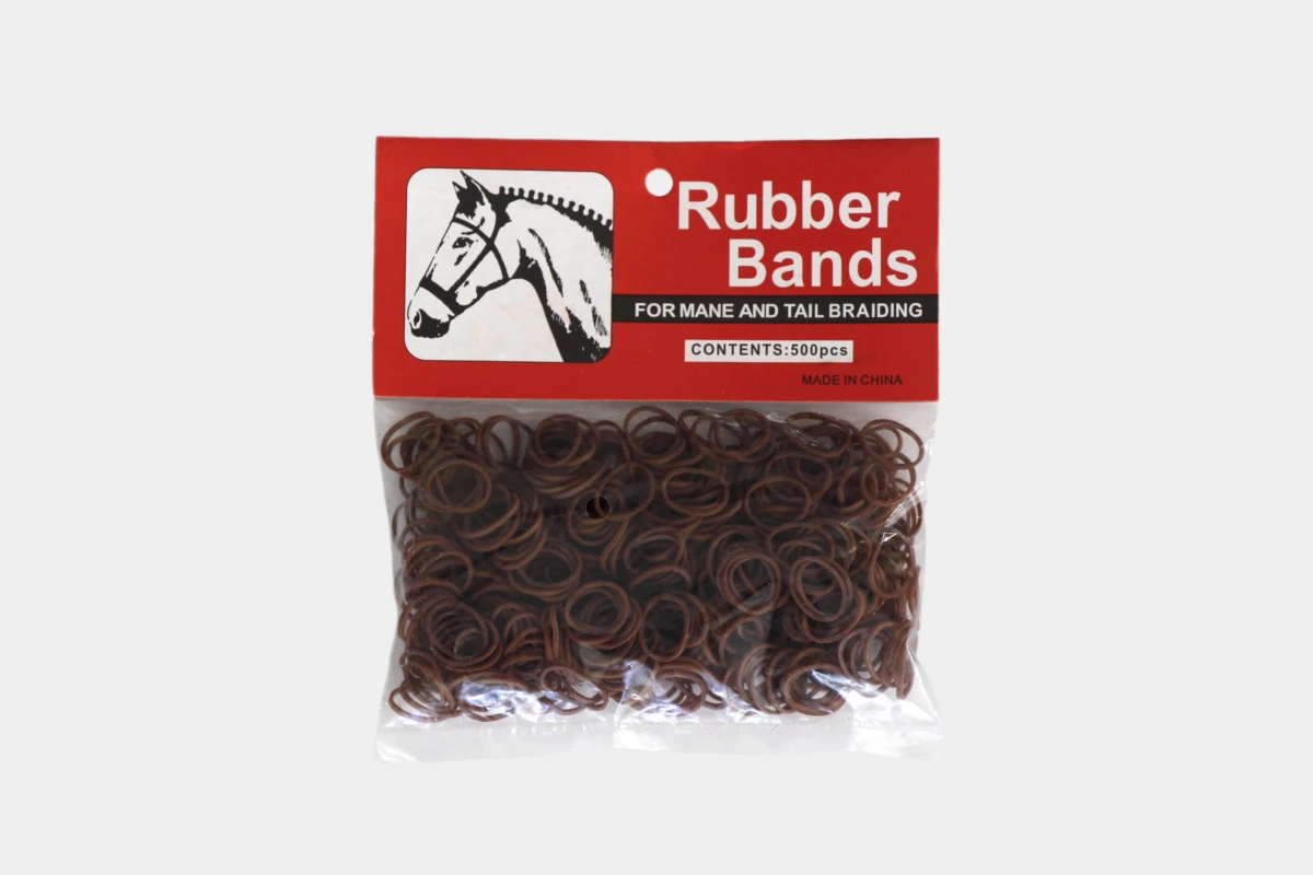 Cattlemans, GVR - Mähnengummis, rubber bands, chocolate, brow, braun Cattlemans, GVR - Mähnengummis, rubber bands, chocolate, brow, braun