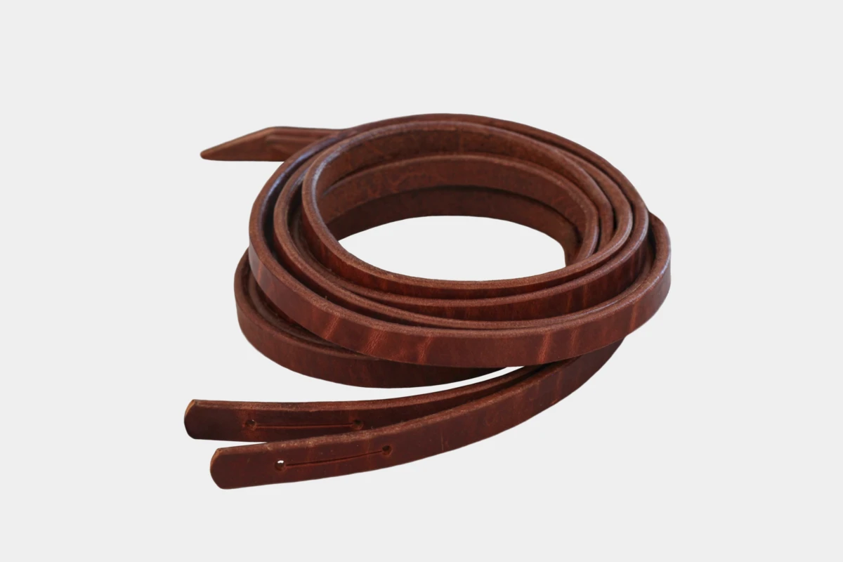 Cattlemans, GVR - Slit Zuegel breit Harnessleder, reins, wide, harness leather, dunkel, dark Cattlemans, GVR - Slit Zuegel breit Harnessleder, reins, wide, harness leather, dunkel, dark