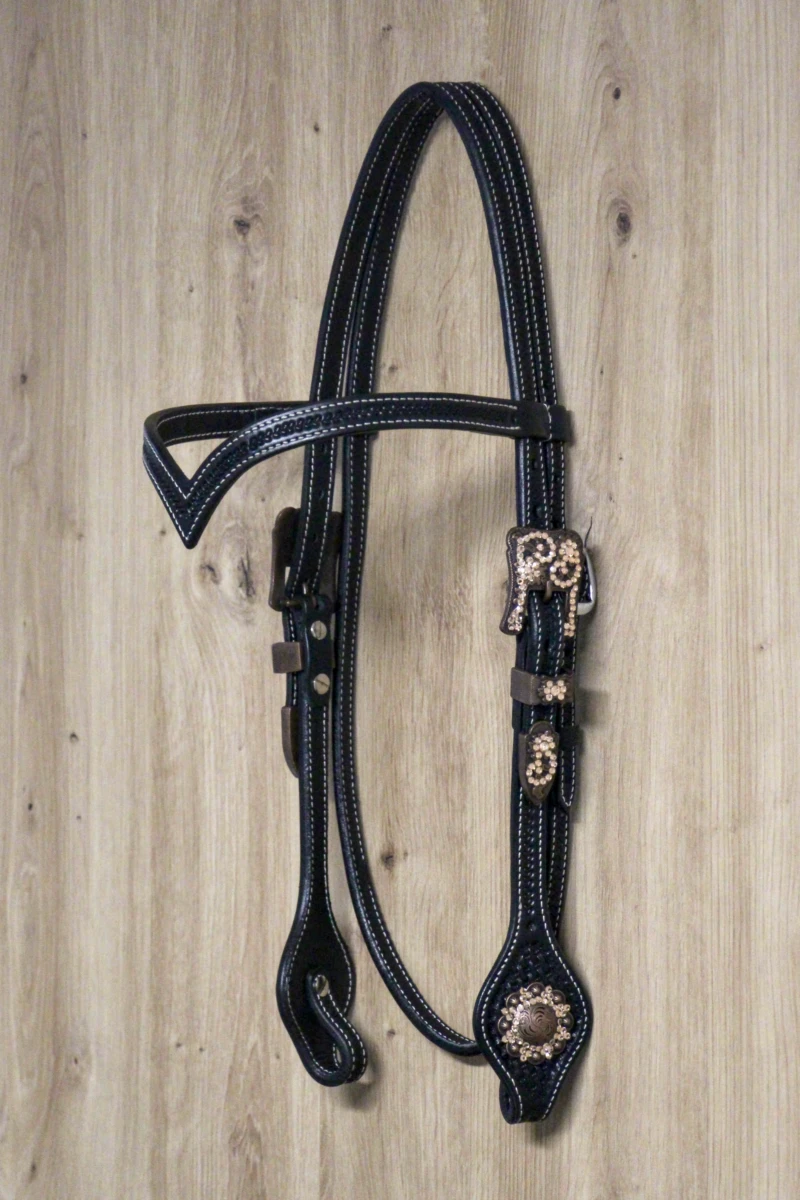 Custom made crystal browband (CS003)