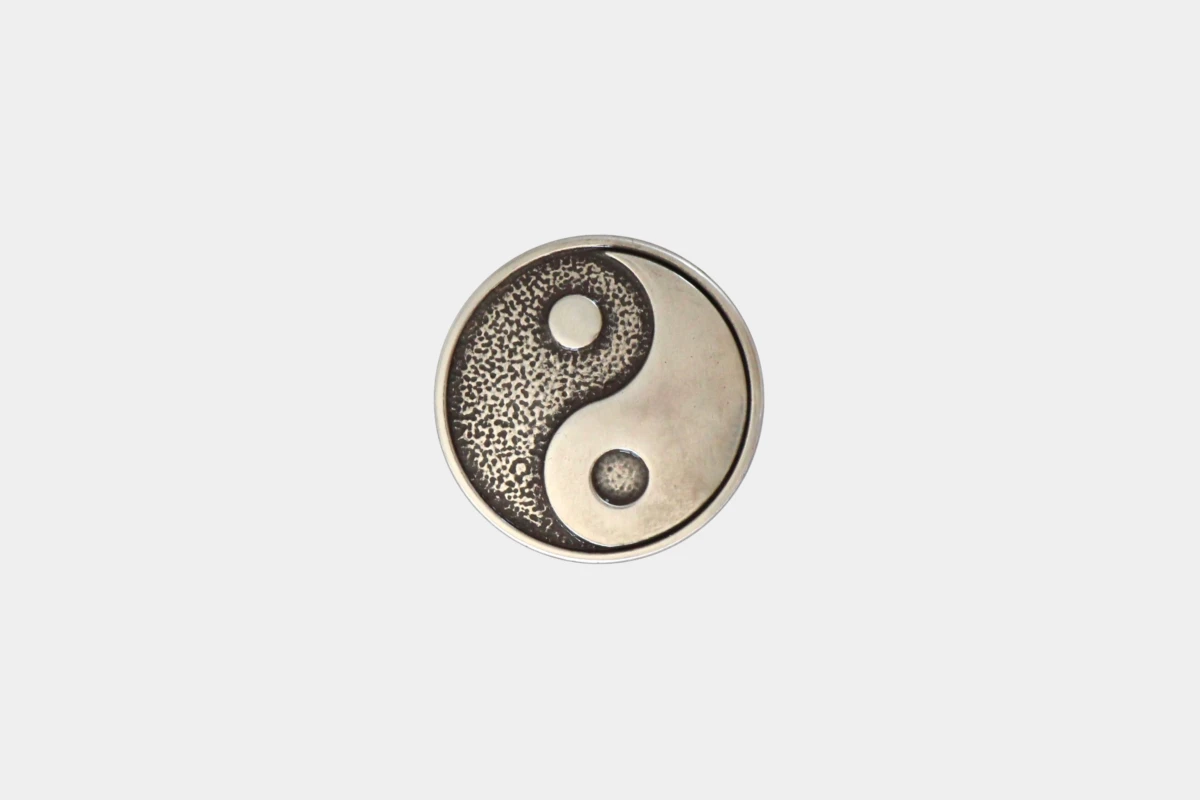 Concho Yin Yang, steel, Stahl