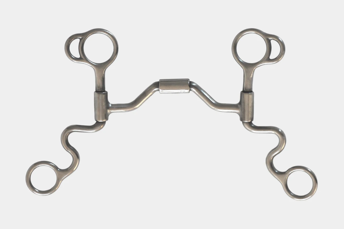 Hinged Billy Allen Bit, short s-shanks, stainless steel, ohne Kupfer, without copper, Edelstahl