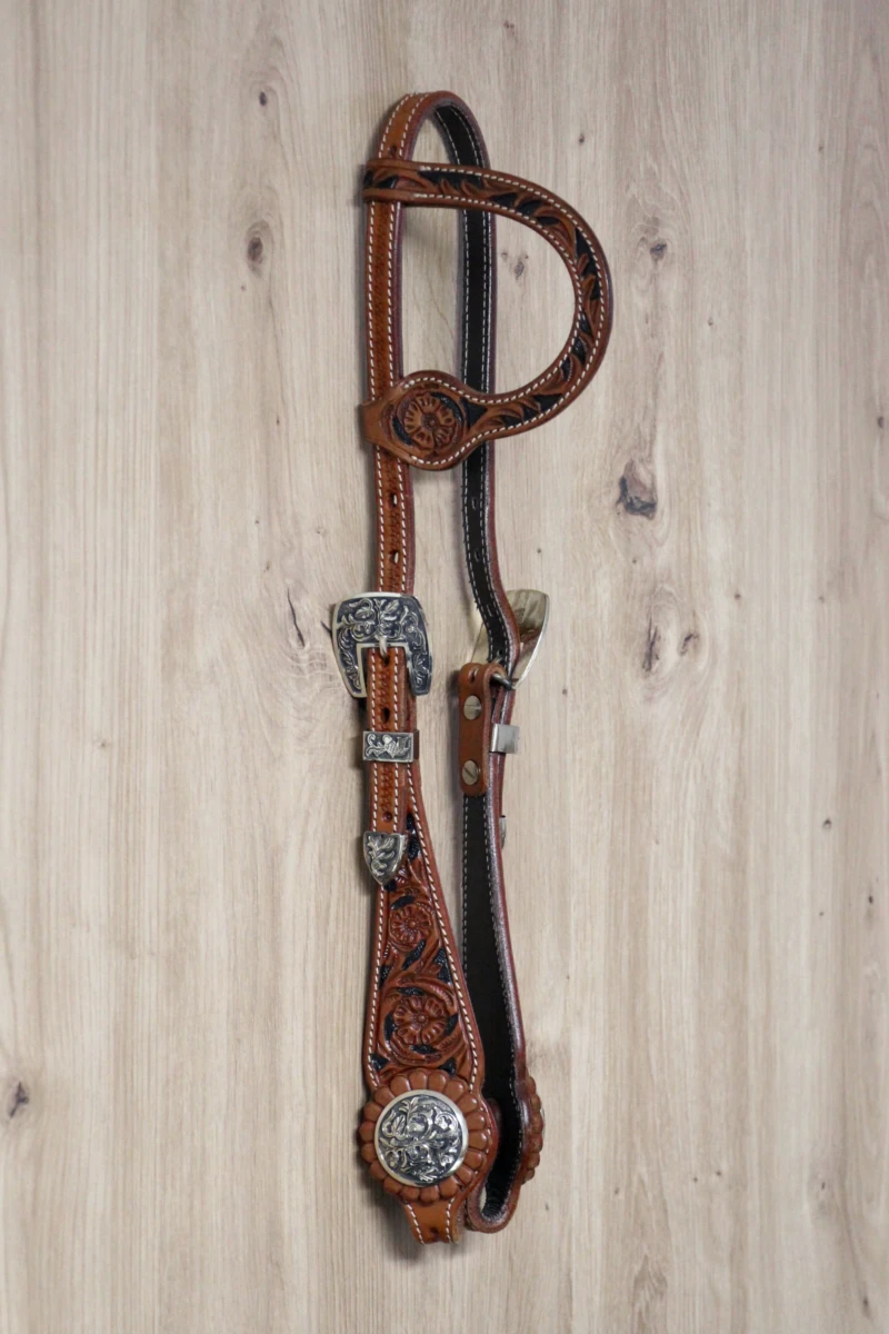 Custom made silver one ear (SE004)