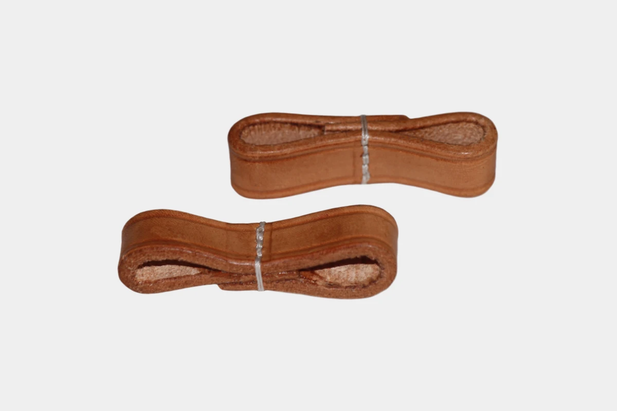 Cattlemans, GVR - Kehlriemen Adapter aus Leder, throat strap, leather, russet Cattlemans, GVR - Kehlriemen Adapter aus Leder, throat strap, leather, russet