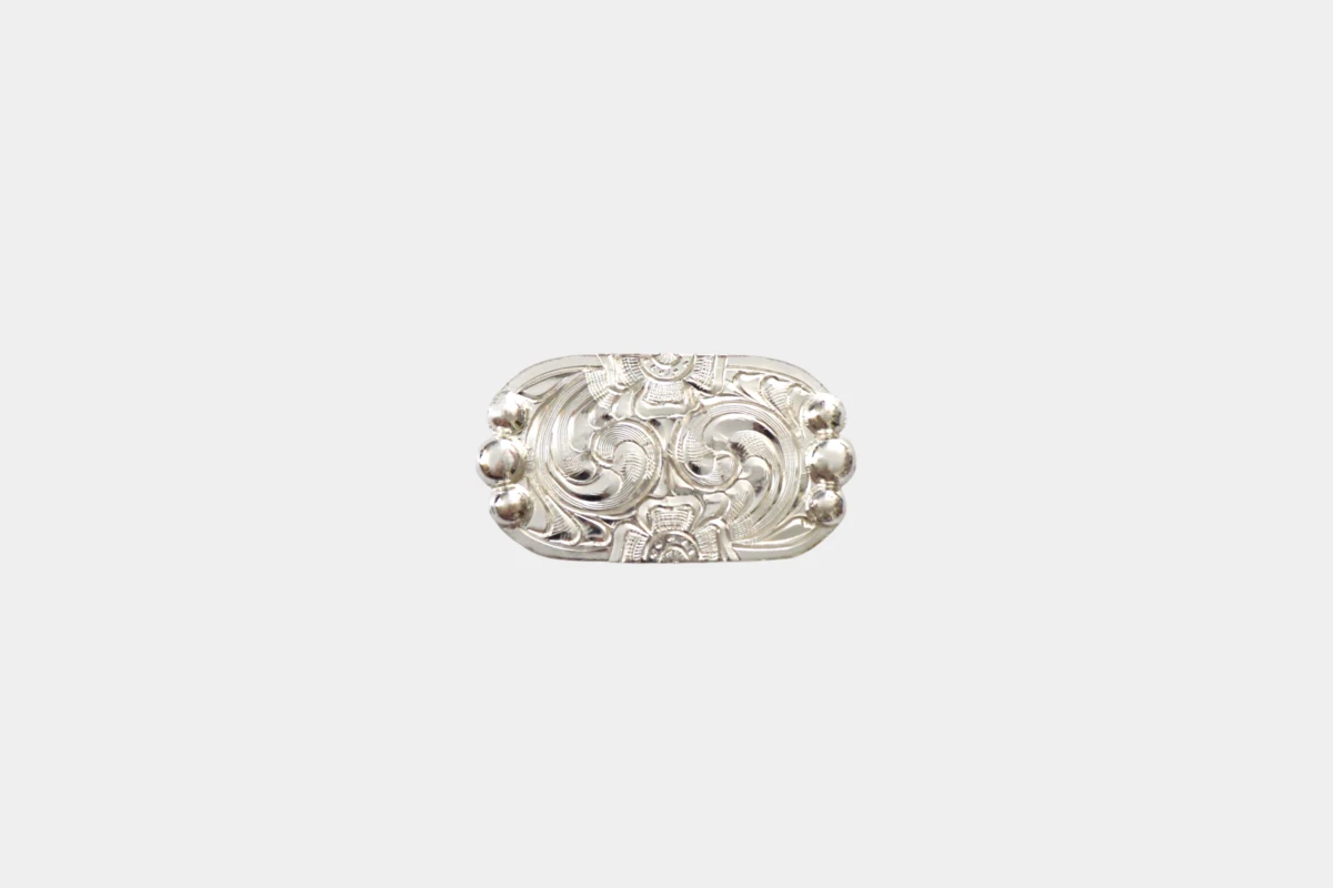 Hansen silver concho Zuni, Silber Hansen silver concho Zuni, Silber