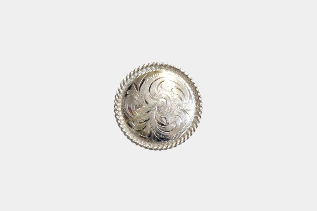 Hansen silver concho Rope, Silber Hansen silver concho Rope, Silber