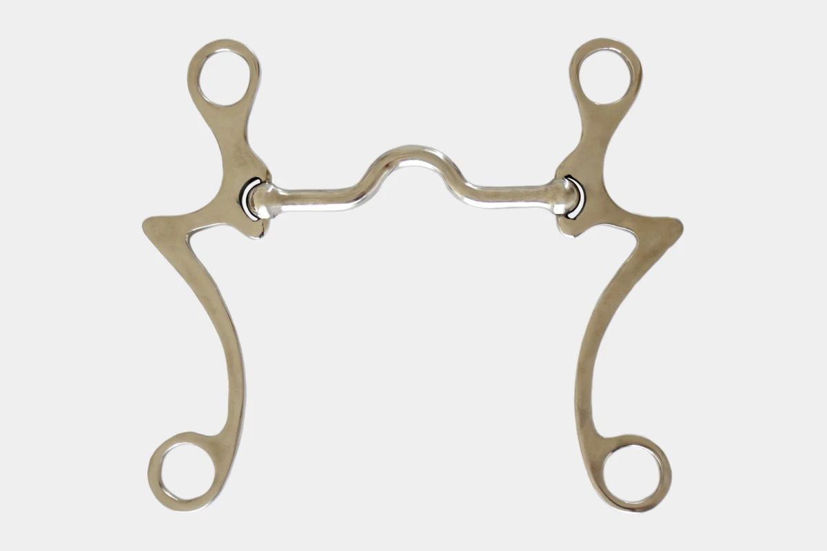 Pro Stuff - Medium Port Bit, long seven Shanks, Gebiss, without copper, ohne Kupfer, Anzuege, Edelstahl, stainless steel Pro Stuff - Medium Port Bit, long seven Shanks, Gebiss, without copper, ohne Kupfer, Anzuege, Edelstahl, stainless steel