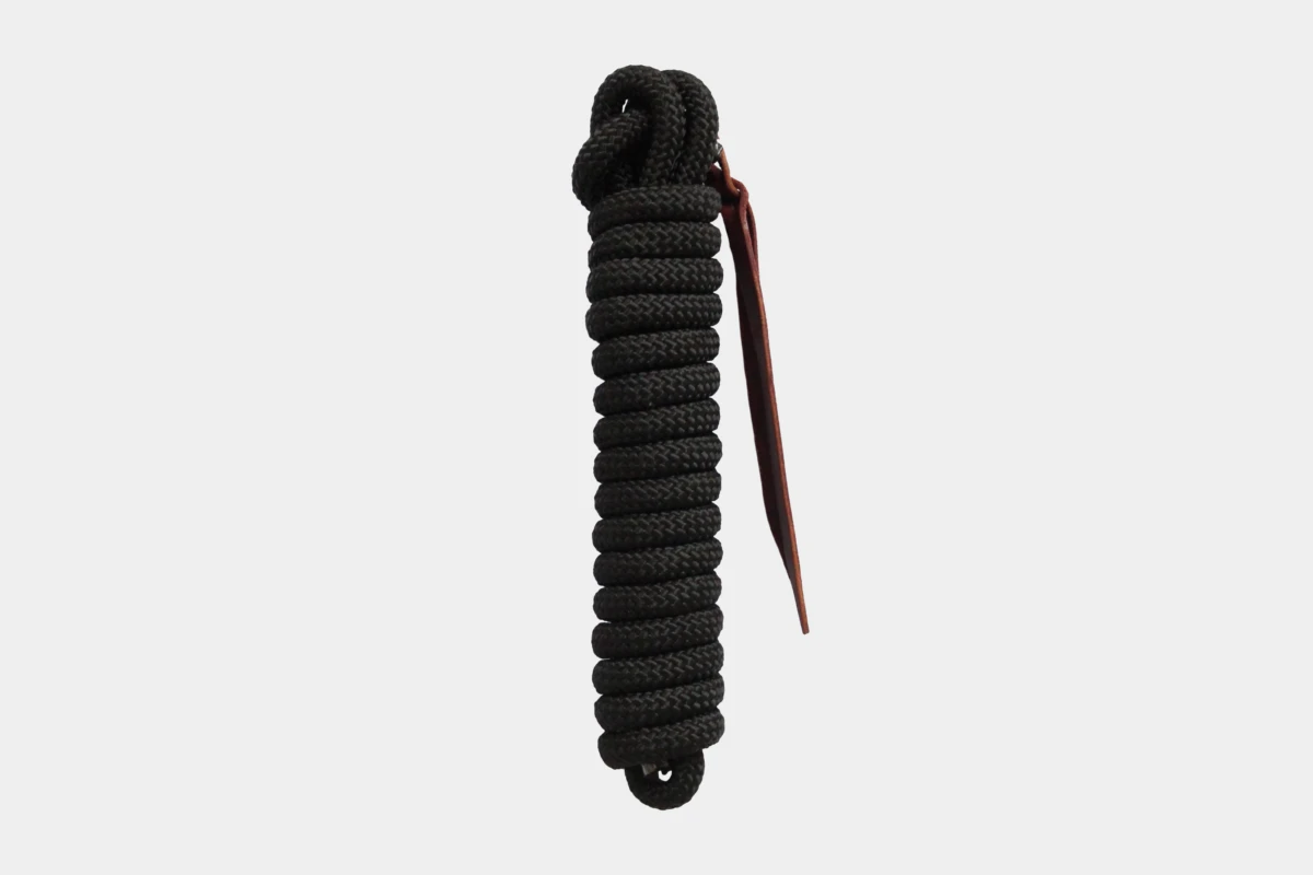 Cattlemans, GVR - Fuehrstrick ohne Karabinerhaken, Rope, Nylon, black, schwarz Cattlemans, GVR - Fuehrstrick ohne Karabinerhaken, Rope, Nylon, black, schwarz