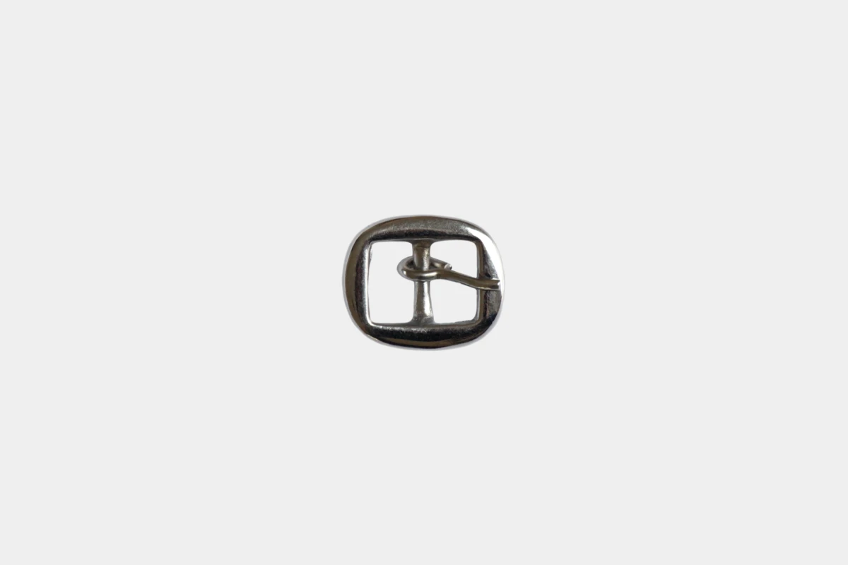 Cattlemans, GVR - Buckle standard round, Kehlriemen, throat, Schnalle, stainless steel, Edelstahl Cattlemans, GVR - Buckle standard round, Kehlriemen, throat, Schnalle, stainless steel, Edelstahl