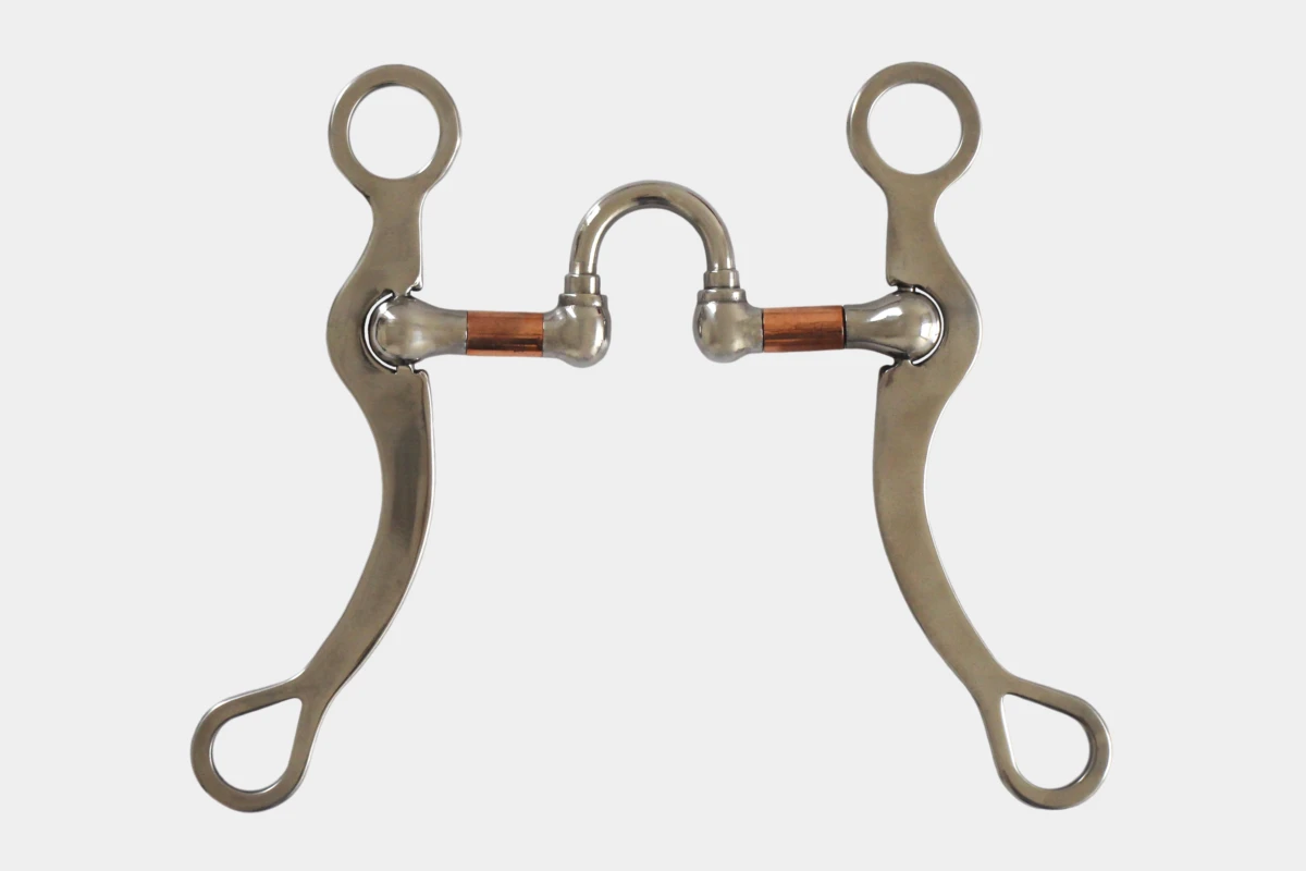 Pro Stuff - Correction Bit pro-roller, gravierte long Shanks, Show, Gebiss, copper rolls, Kupferrollen, Edelstahl, stainless steel