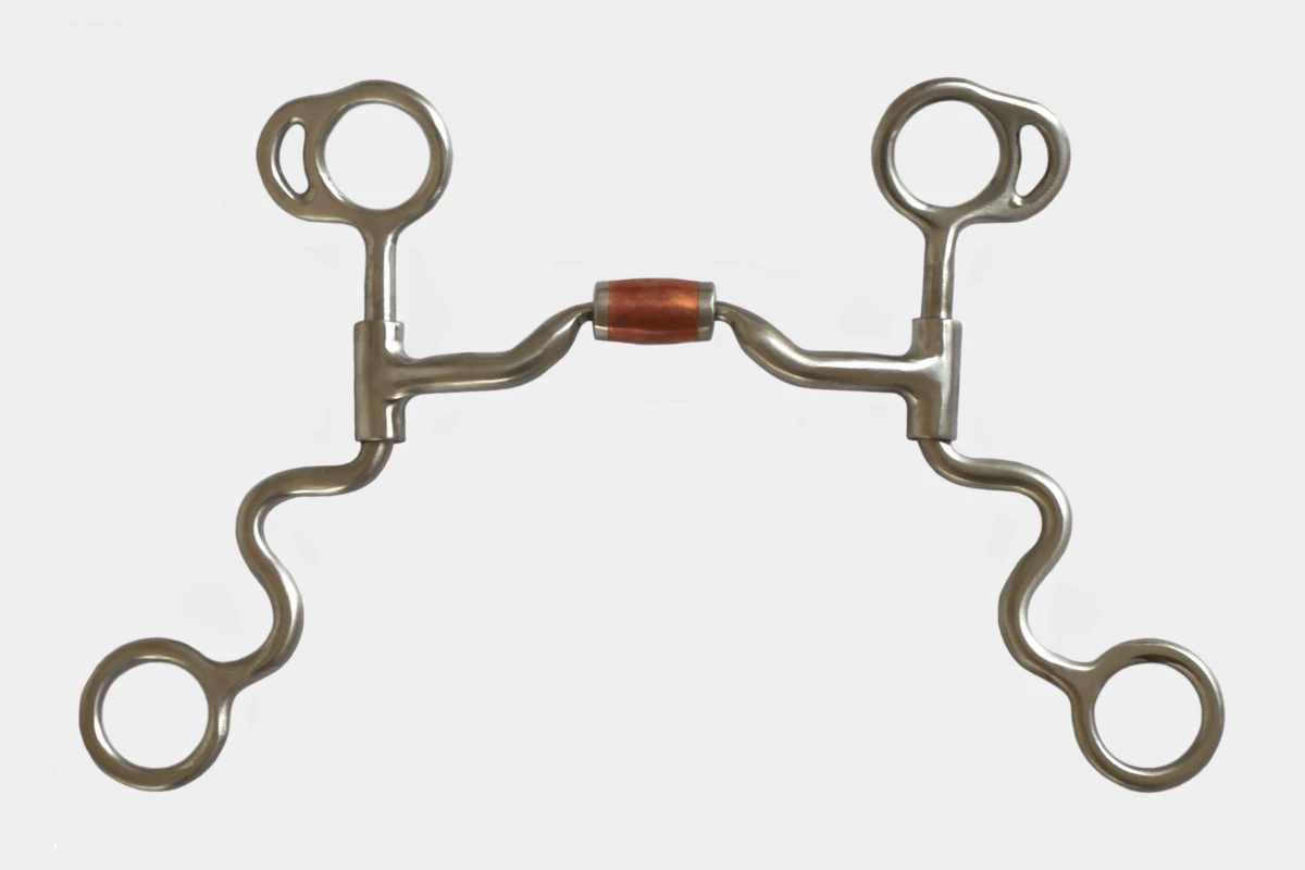Pro Stuff - Medium Port Bit, medium s-shanks, stainless steel, Edelstahl Pro Stuff - Medium Port Bit, medium s-shanks, stainless steel, Edelstahl