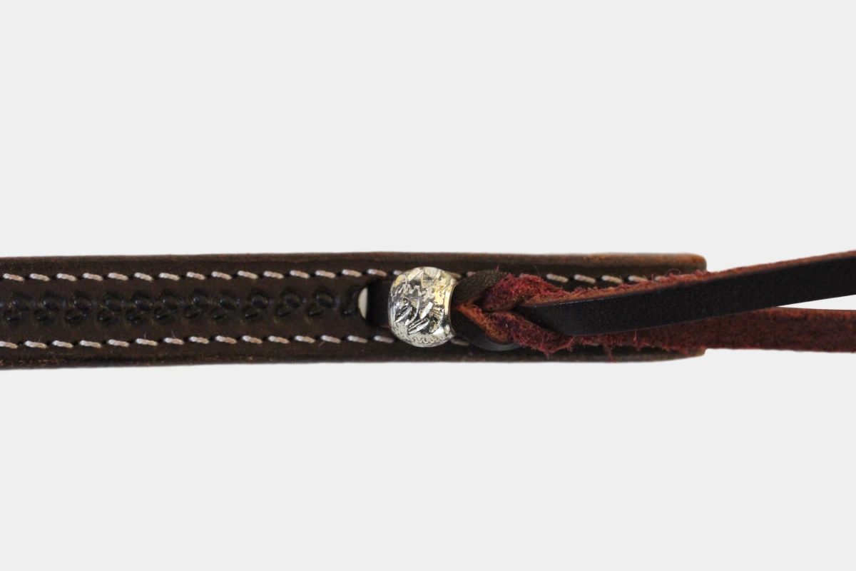 Cattlemans, GVR - Silver ball bit-end, Silber Cattlemans, GVR - Silver ball bit-end, Silber