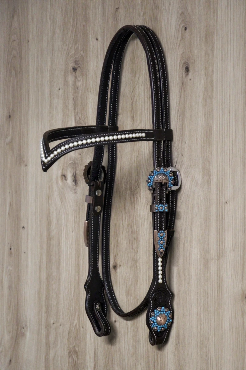 Custom made crystal browband (CS001)