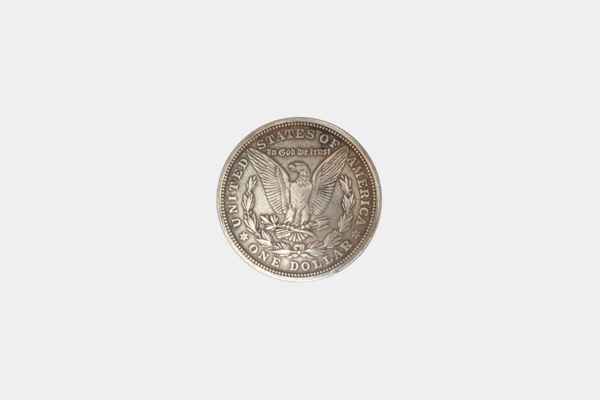 Concho One Dollar, USA, steel, Stahl