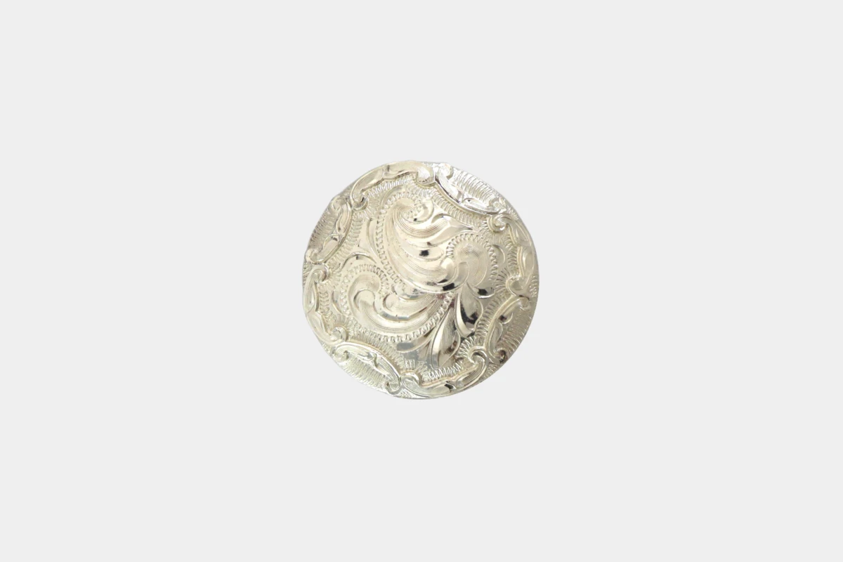 Hansen silver concho Santa Anna, Silber Hansen silver concho Santa Anna, Silber