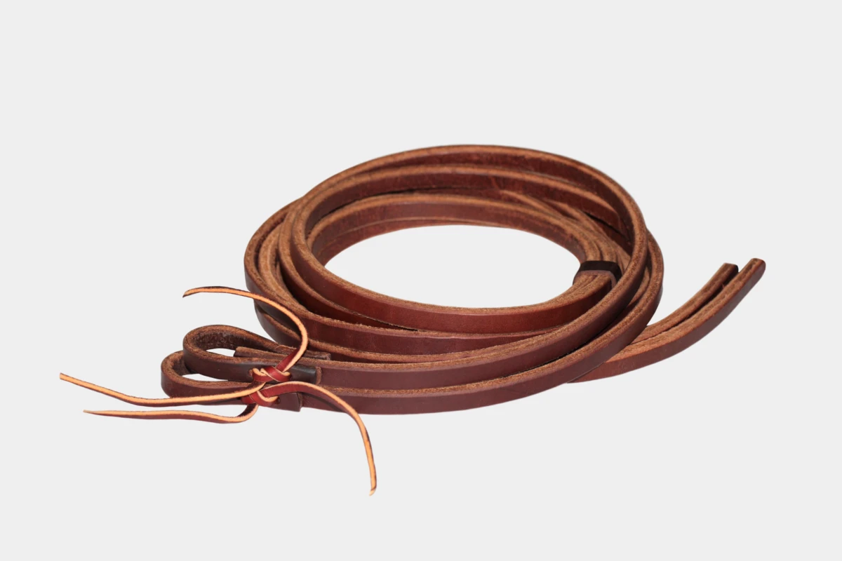 WEAVER - Zügel, schmal, Harnessleder - Horizon, sunset, reins, slim, harness leather, medium, mittel WEAVER - Zügel, schmal, Harnessleder - Horizon, sunset, reins, slim, harness leather, medium, mittel