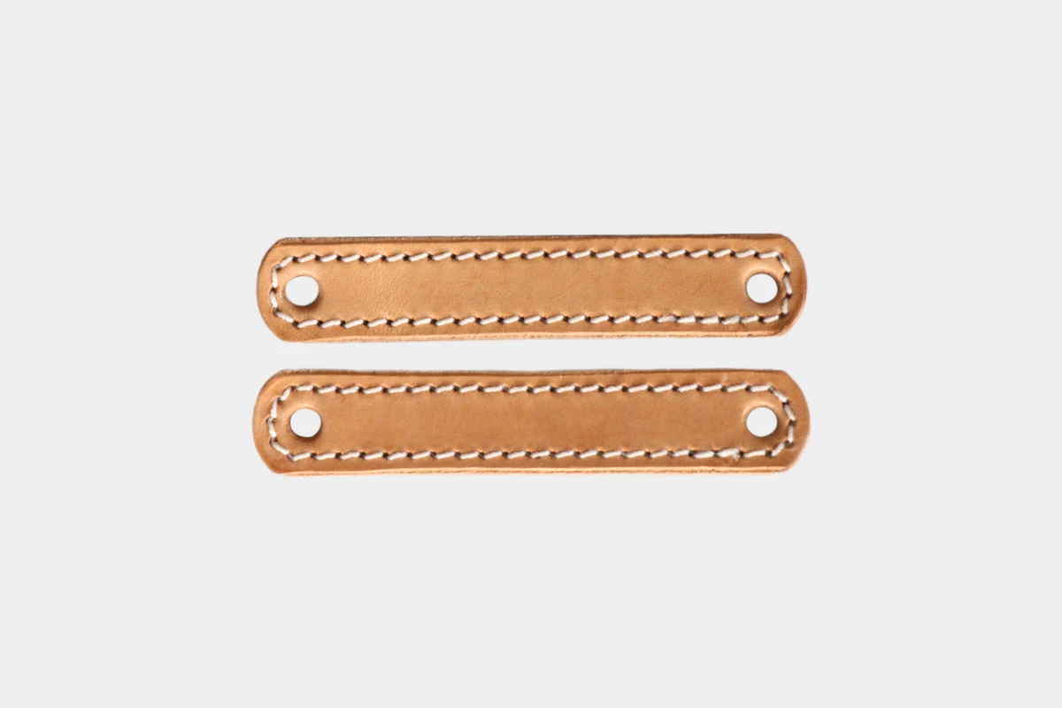 Cattlemans, GVR - Lederbändchen für small teardrop Backenstücke, leather band, cheekpeace, russet Cattlemans, GVR - Lederbändchen für small teardrop Backenstücke, leather band, cheekpeace, russet