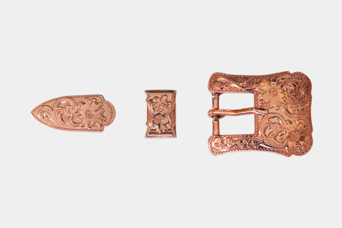 Cattlemans, GVR - Buckle set rose gold, loop, tip, Schnalle, Rosegold Cattlemans, GVR - Buckle set rose gold, loop, tip, Schnalle, Rosegold