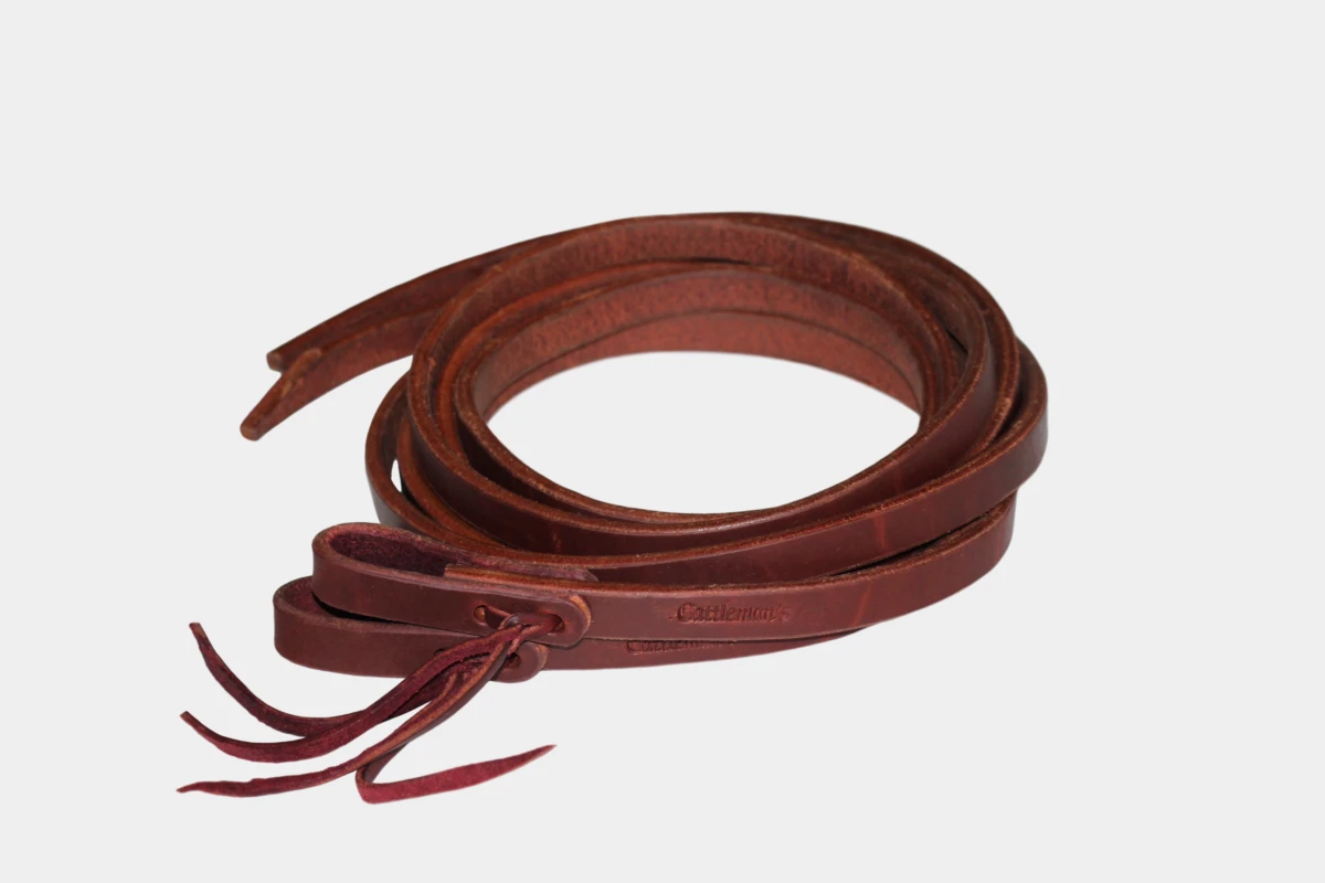 Cattlemans, GVR - Zügel breit Harnessleder, reins, wide, harness leather, dunkel, dark Cattlemans, GVR - Zügel breit Harnessleder, reins, wide, harness leather, dunkel, dark