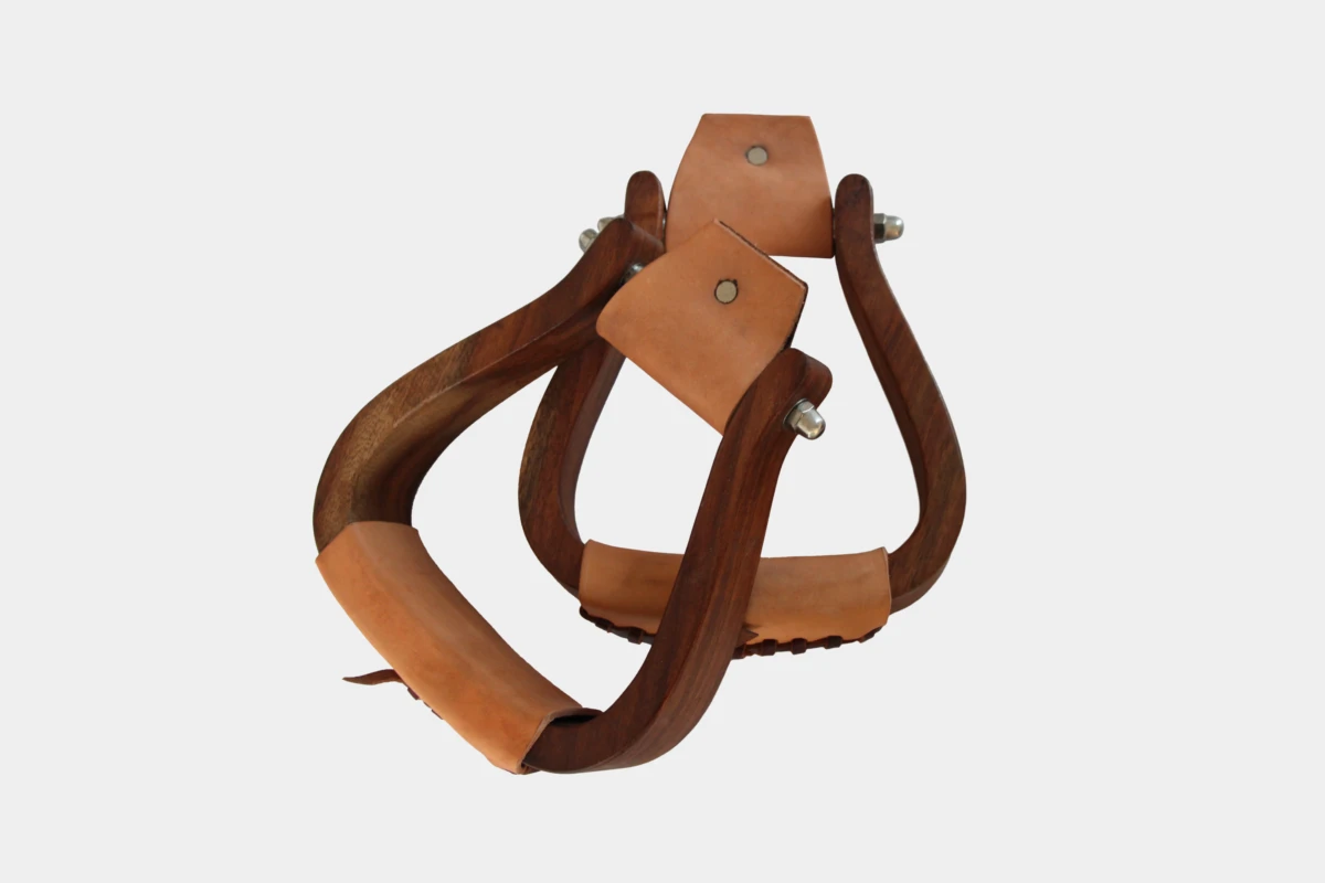 Steigbuegel Deluxe aus Holz, nature, stirrups, wood, varnished Steigbuegel Deluxe aus Holz, nature, stirrups, wood, varnished
