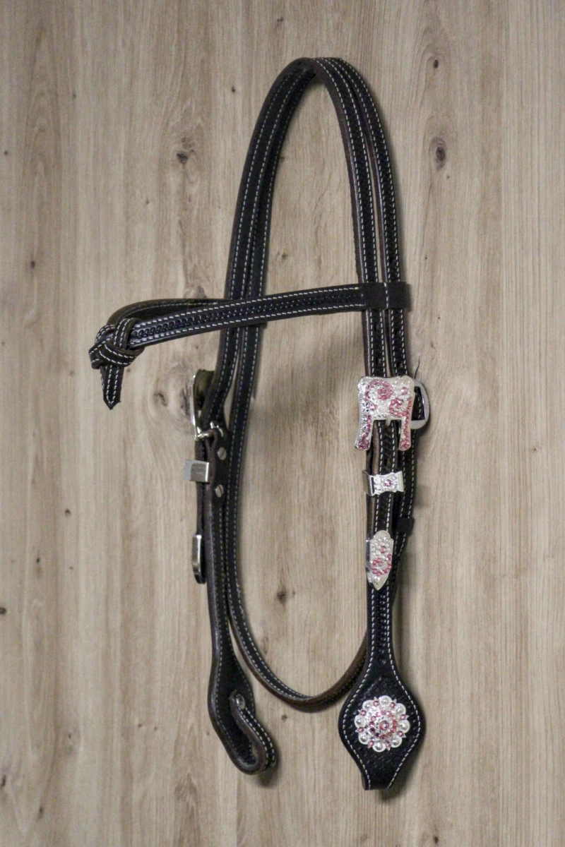 Custom made crystal browband (CS020)