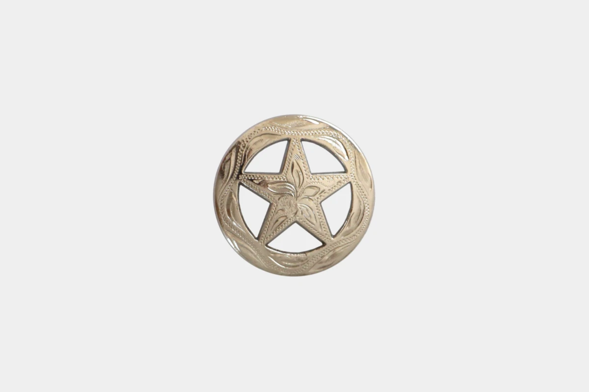 Concho Texas Star, USA, Stern, steel, Stahl Concho Texas Star, USA, Stern, steel, Stahl