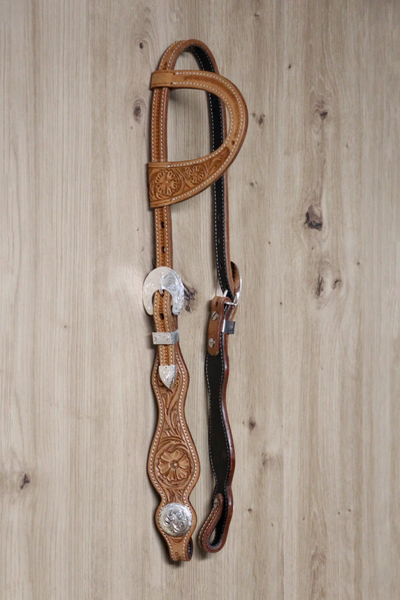 Custom made silver one ear (SE001)