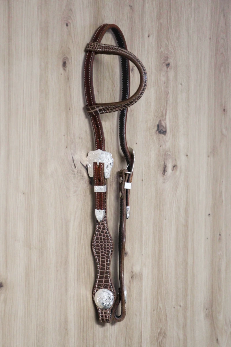 Custom made silver one ear (SE003)