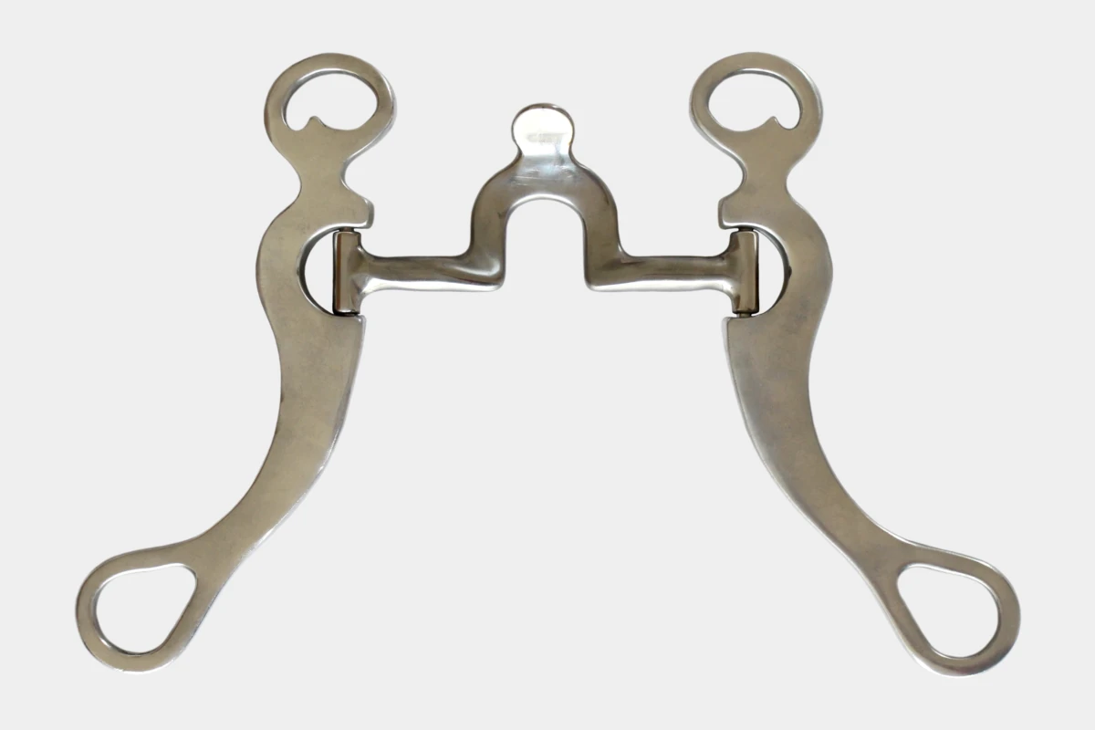 Pro Stuff - Bit cathedral, gravierte long Shanks, Show, Gebiss, without copper, ohne Kupfer, Edelstahl, stainless steel, Aluminium