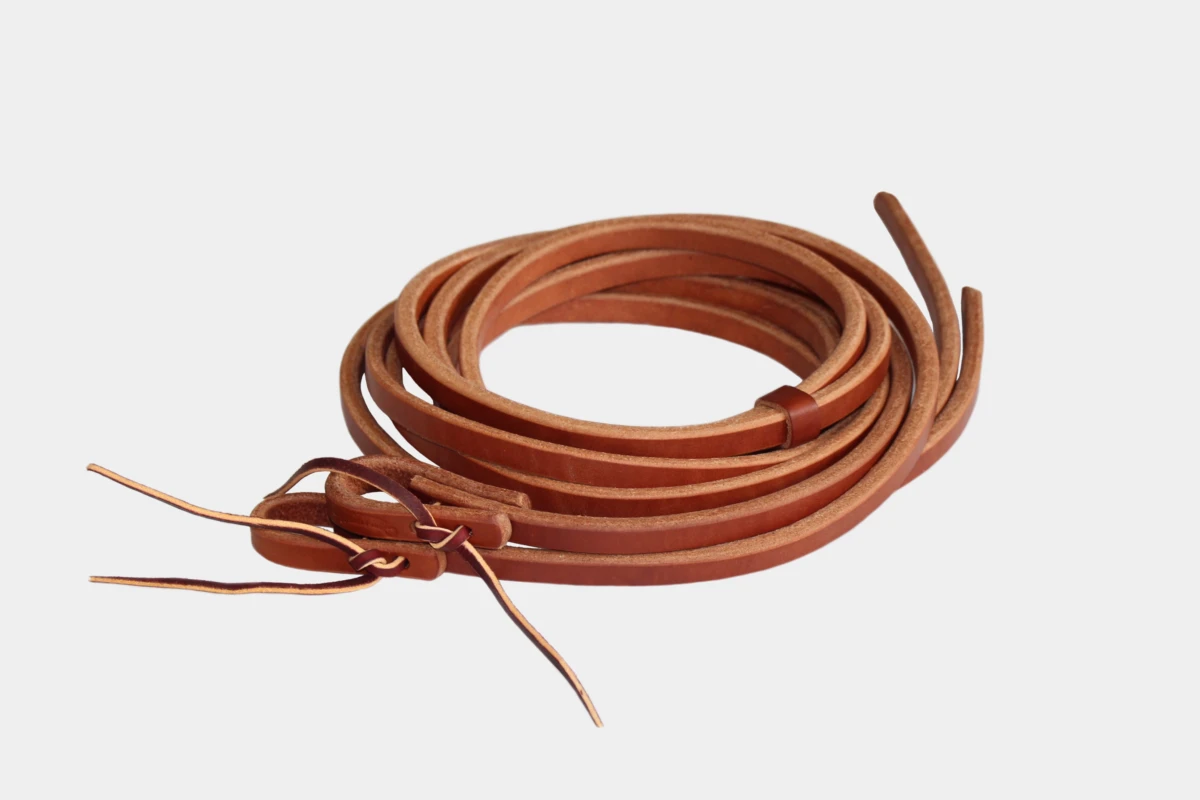 WEAVER - Zügel, schmal, Harnessleder - Horizon, golden brown, reins, slim, harness leather, light, hell WEAVER - Zügel, schmal, Harnessleder - Horizon, golden brown, reins, slim, harness leather, light, hell