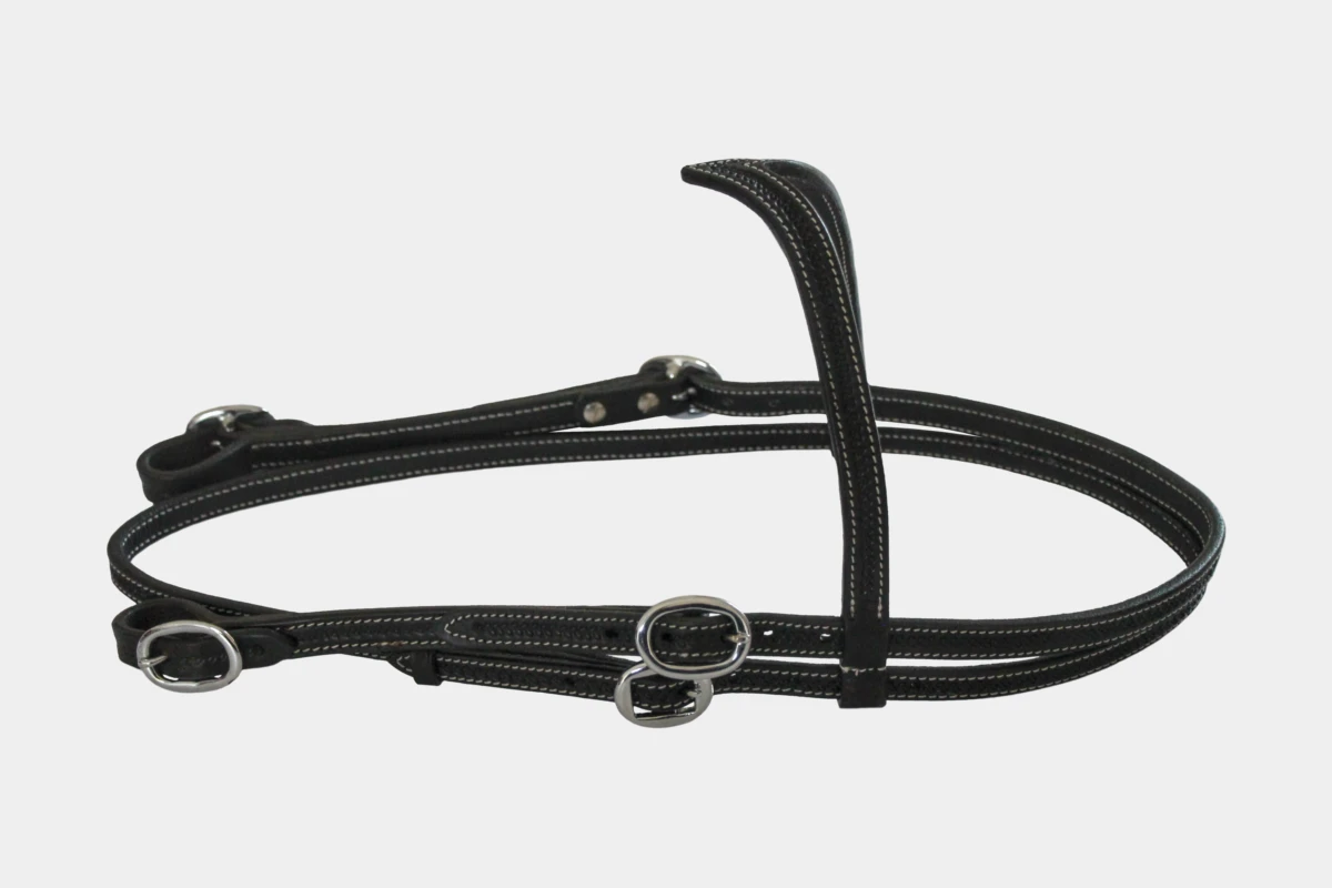 Cattlemans, GVR - V-Stirnband futurity buckle end grain tooling, Westerntrense, Quarter Horse, v-browband, black Cattlemans, GVR - V-Stirnband futurity buckle end grain tooling, Westerntrense, Quarter Horse, v-browband, black