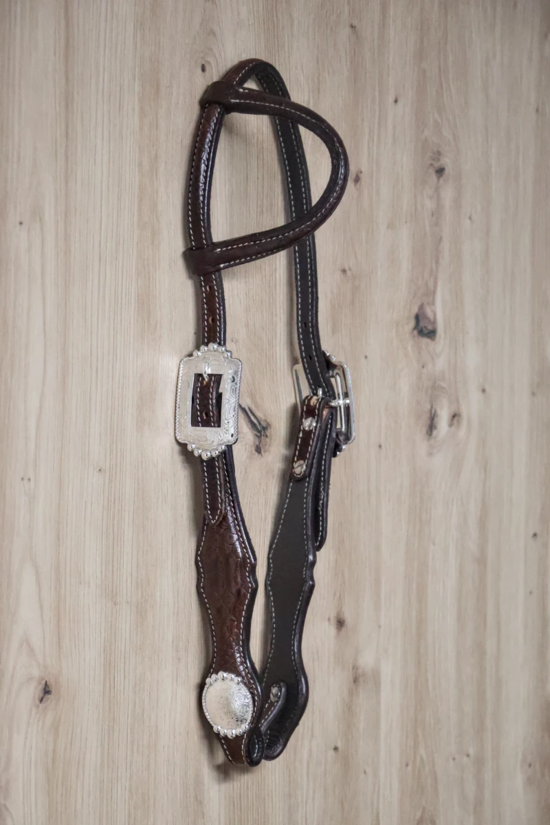 Custom made silver one ear (SE010)