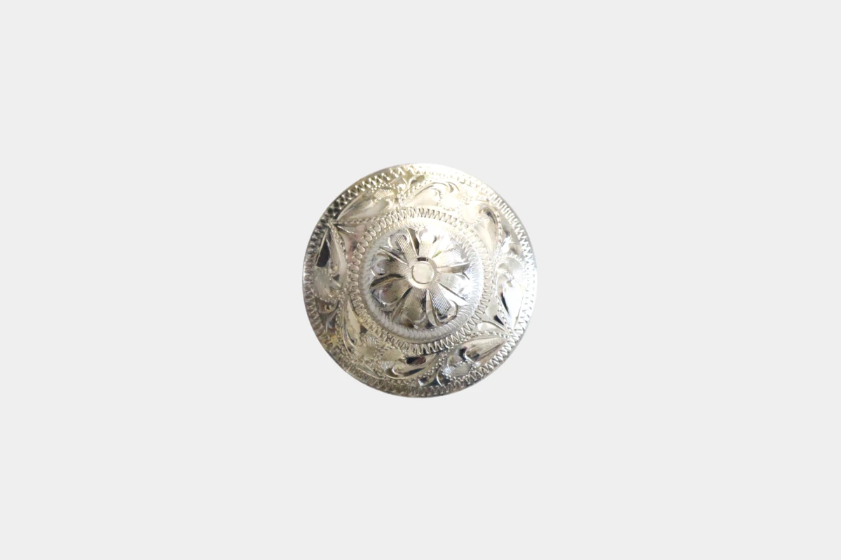 Hansen silver concho UFO, Silber Hansen silver concho UFO, Silber