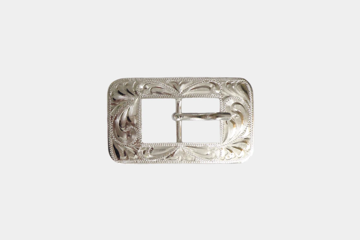 Hansen silver buckle square, Schnalle, Silber Hansen silver buckle square, Schnalle, Silber