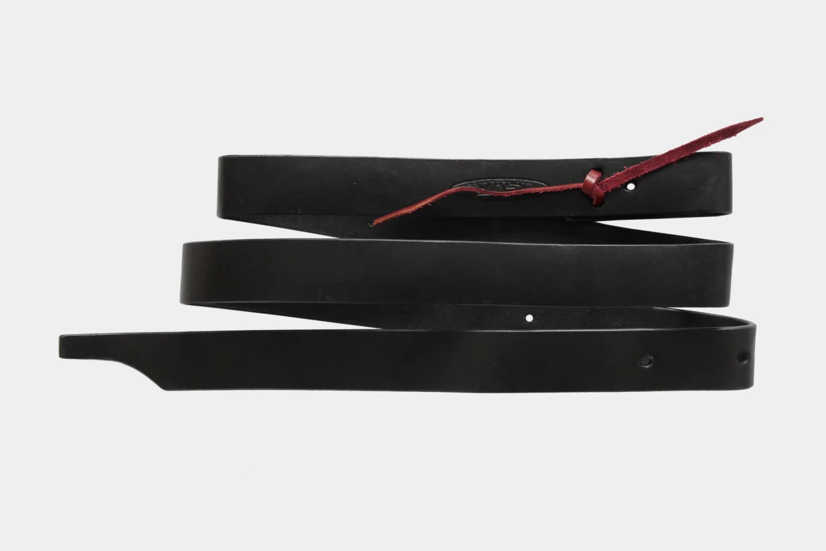 Cattlemans, GVR - Leder Tie Strap, leather, black Cattlemans, GVR - Leder Tie Strap, leather, black