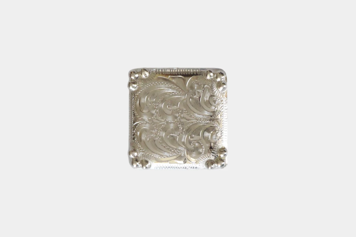 Hansen silver concho Alamo, Silber Hansen silver concho Alamo, Silber
